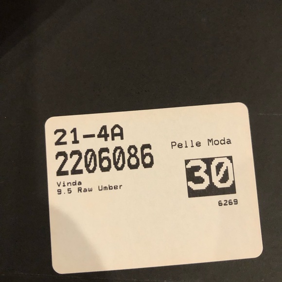 New With Box Pelle Moda Vinda in Raw Umber - Picture 9 of 9